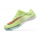 Nike Air Zoom Victory Orange Green Blue Track Field Spikes For Men Low-top Football Cleats