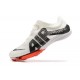 Nike Air Zoom Victory White Black Red Track Field Spikes For Men Low-top Football Cleats