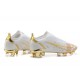 Nike Mercurial Vapor XIV Elite FG White Gold Low-top For Men Soccer Cleats