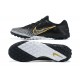 Nike Vapor 13 Pro TF Black Gold White Low-top For Men Soccer Cleats 