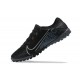 Nike Vapor 13 Pro TF Gray Black Low-top For Men Soccer Cleats 