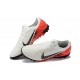 Nike Vapor 13 Pro TF LightRed White Low-top For Men Soccer Cleats