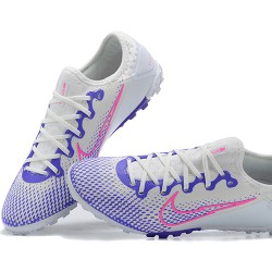 Nike Vapor 13 Pro TF Pink Purple White Low-top For Men Soccer Cleats 