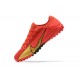 Nike Vapor 13 Pro TF Red Gold Black Low-top For Men Soccer Cleats