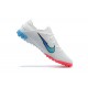 Nike Vapor 13 Pro TF White Blue Pink Low-top For Men Soccer Cleats