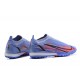 Nike Vapor 14 Academy TF Black LightPurple Orange White Low-top For Men Soccer Cleats 