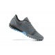 Nike Vapor 14 Academy TF Gray Blue Low-top For Men Soccer Cleats 