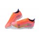 Nike Vapor 14 Academy TF Orange Green Blue Low-top For Men Soccer Cleats