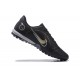 Nike Vapor 14 Academy TF White Gold Black Low-top For Men Soccer Cleats