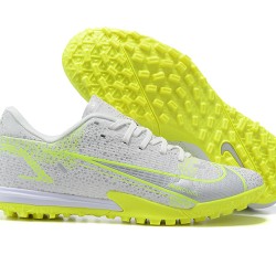 Nike Vapor 14 Academy TF White Yellow Low-top For Men Soccer Cleats 