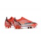 Nike Vapor 14 Elite CR7 FG Red Black White Low-top For Men Soccer Cleats