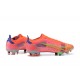 Nike Vapor 14 Elite FG Yellow LightOrange Blue Low-top For Men Soccer Cleats