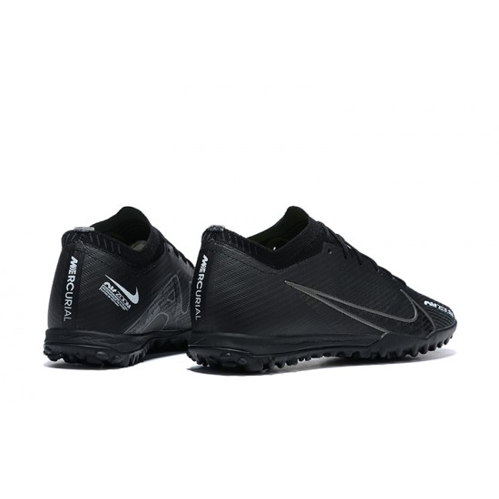 Nike Vapor 15 Academy TF Black For Men Low-top Soccer Cleats