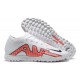 Nike Vapor 15 Academy TF White Orange For Men Low-top Soccer Cleats