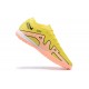 Nike Vapor 15 Academy TF Yellow Pink Black For Men Low-top Soccer Cleats