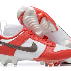 Nike Vapor Ede Dunk Panda White Red Black For Men High-top Football Cleats 