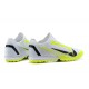 Nike Zoom Vapor 14 Pro TF White LightYellow Black Low-top For Men Soccer Cleats