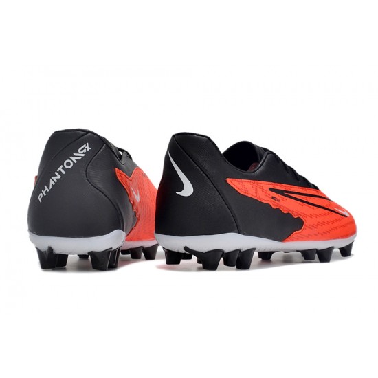 Nike Phantom GX Academy AG Black Red Low-top Footballboots For Men