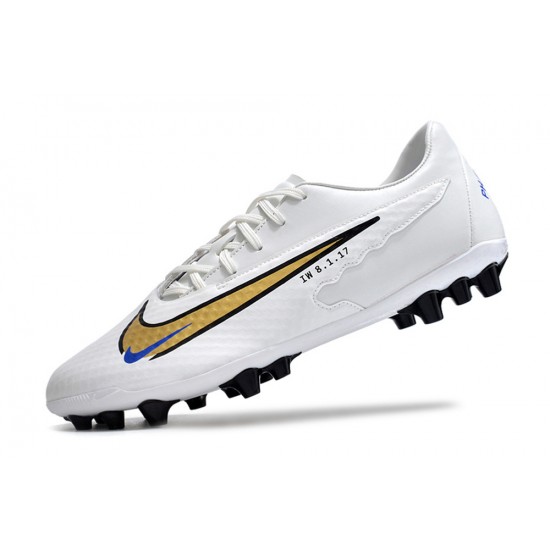 Nike Phantom GX Academy AG Black White Low-top Footballboots For Men