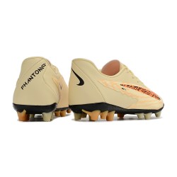 Nike Phantom GX Academy AG Khaki Orange Black Low-top Footballboots For Men 