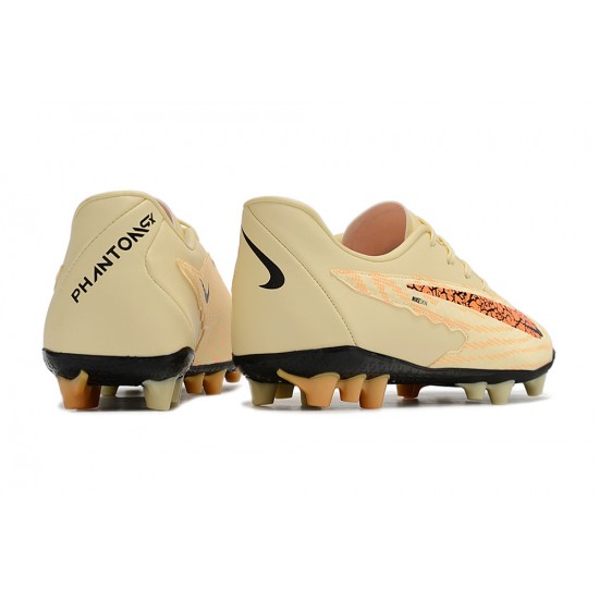 Nike Phantom GX Academy AG Khaki Orange Black Low-top Footballboots For Men