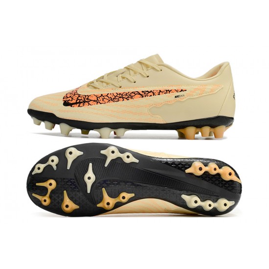 Nike Phantom GX Academy AG Khaki Orange Black Low-top Footballboots For Men