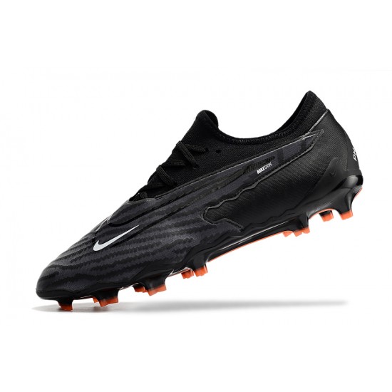 Nike Phantom GX Academy FG Black Low-top Footballboots For Men