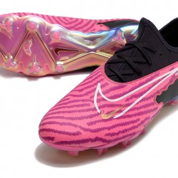 Nike Phantom GX Academy FG Black Pink Low-top Footballboots For Men 