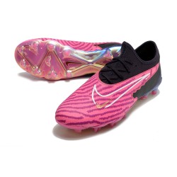 Nike Phantom GX Academy FG Black Pink Low-top Footballboots For Men 