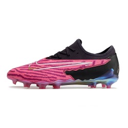 Nike Phantom GX Academy FG Black Pink Low-top Footballboots For Men 