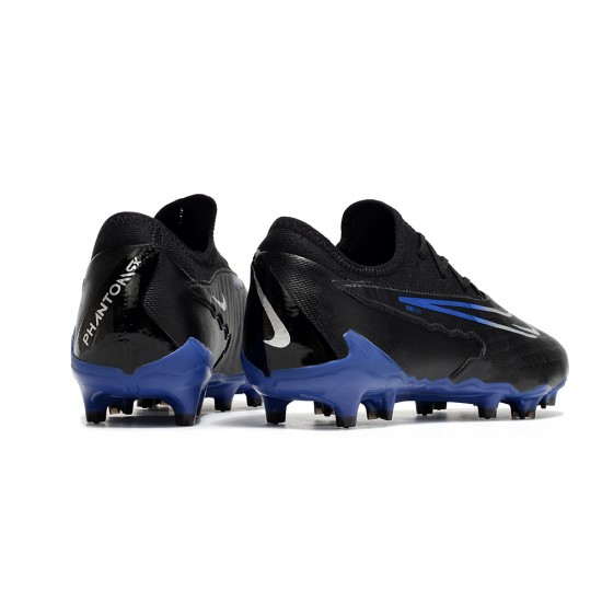 Nike Phantom GX Academy FG Blue Black Low-top Footballboots For Men