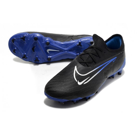 Nike Phantom GX Academy FG Blue Black Low-top Footballboots For Men