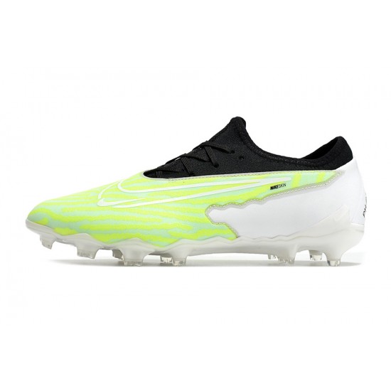 Nike Phantom GX Academy FG Green Black Low-top Footballboots For Men