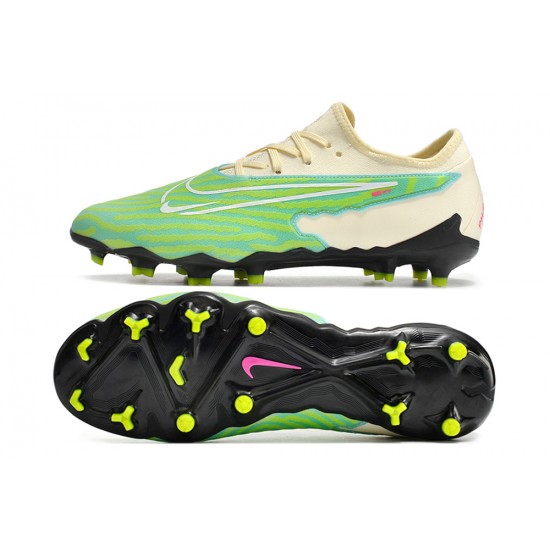 Nike Phantom GX Academy FG Green Khaki Low-top Footballboots For Men