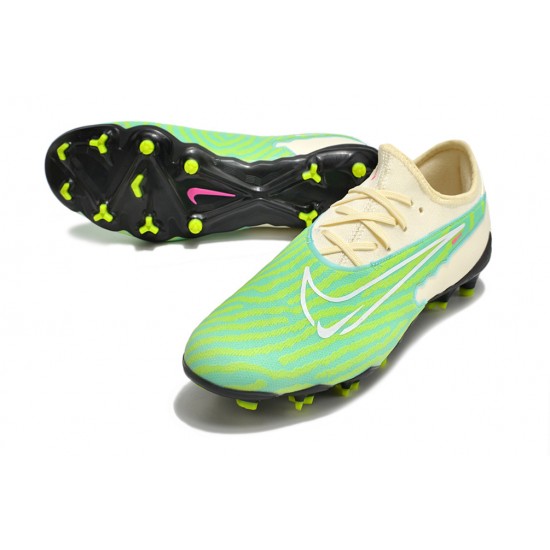 Nike Phantom GX Academy FG Green Khaki Low-top Footballboots For Men