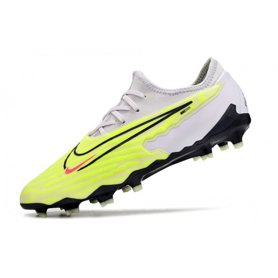 Nike Phantom GX Academy FG Green LightPurple Low-top Footballboots For Men