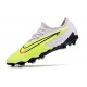 Nike Phantom GX Academy FG Green LightPurple Low-top Footballboots For Men