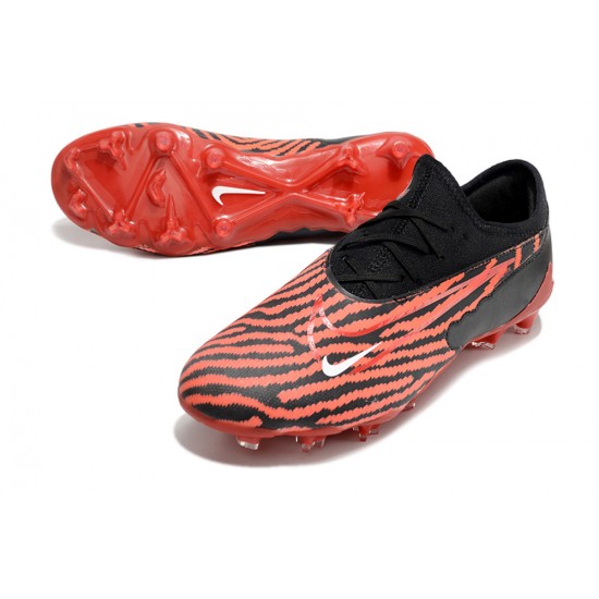 Nike Phantom GX Academy FG Orange Black Low-top Footballboots For Men