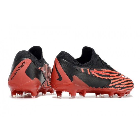 Nike Phantom GX Academy FG Orange Black Low-top Footballboots For Men