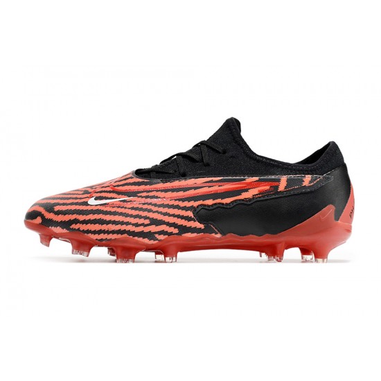 Nike Phantom GX Academy FG Orange Black Low-top Footballboots For Men