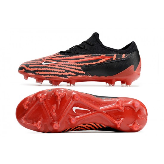 Nike Phantom GX Academy FG Orange Black Low-top Footballboots For Men