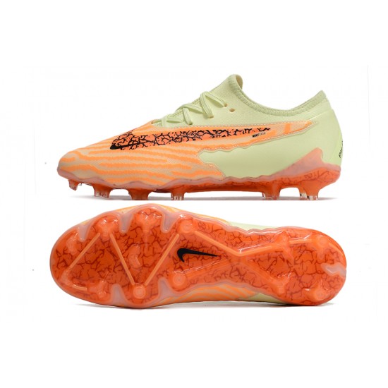 Nike Phantom GX Academy FG Orange Khaki Low-top Footballboots For Men