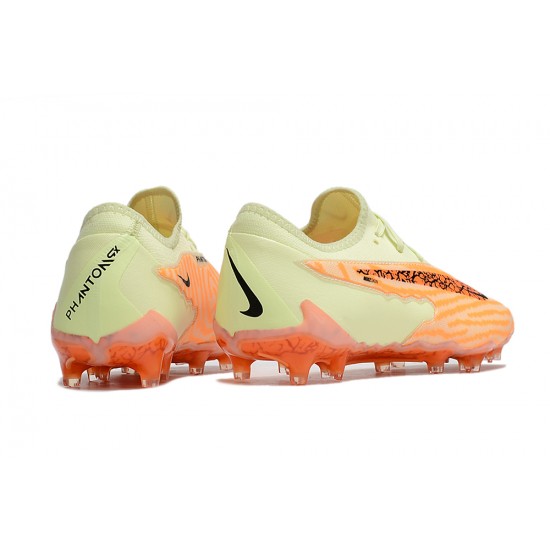 Nike Phantom GX Academy FG Orange Khaki Low-top Footballboots For Men