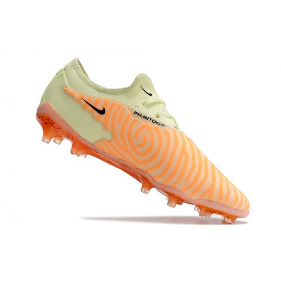 Nike Phantom GX Academy FG Orange Khaki Low-top Footballboots For Men