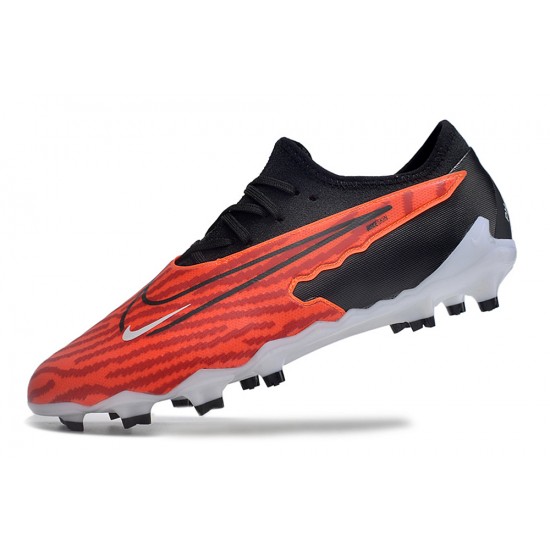 Nike Phantom GX Academy FG Orange White Black Low-top Footballboots For Men