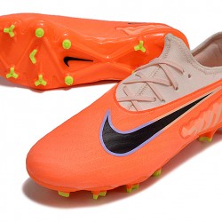 Nike Phantom GX Academy FG Pink Orange Black Low-top Footballboots For Men 