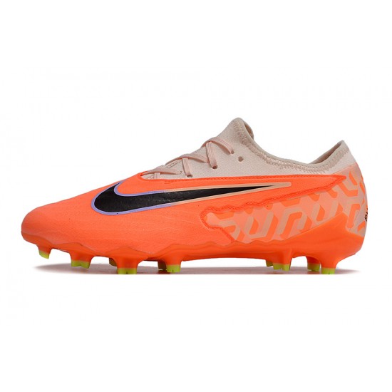 Nike Phantom GX Academy FG Pink Orange Black Low-top Footballboots For Men