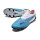 Nike Phantom GX Academy FG White Blue Pink Low-top Footballboots For Men