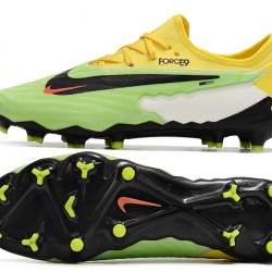 Nike Phantom GX Academy FG Yellow Green Black Low-top Footballboots For Men 