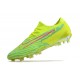 Nike Phantom GX Academy FG Yellow Green Pink Low-top Footballboots For Men